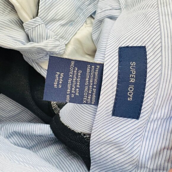 Incotex Men Super 100s Wool dress pants, Size 34 - Picture 14 of 16